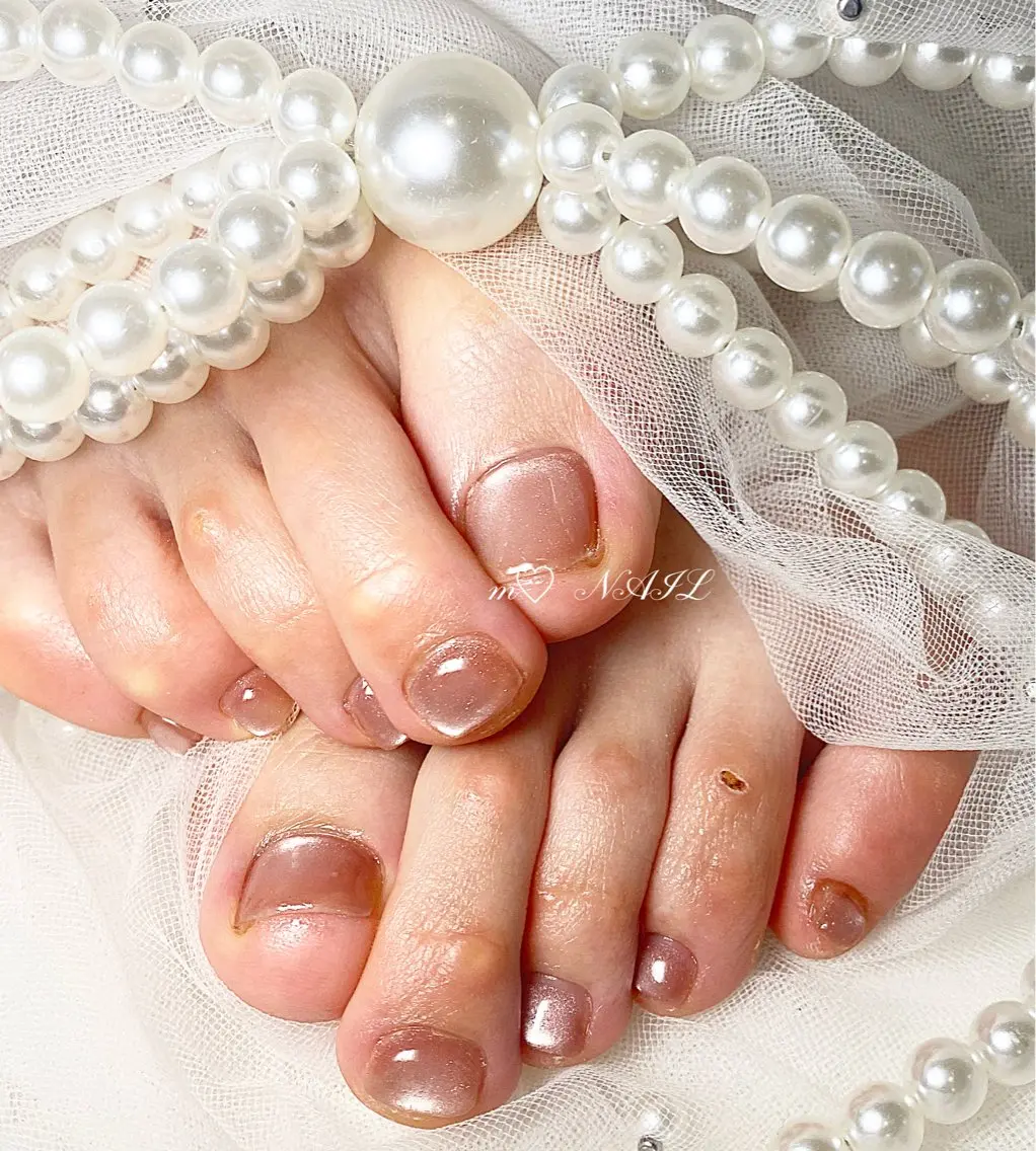 ネイル マグネットネイル 🦋✨ MARIKO✨🦋のネイルデザイン