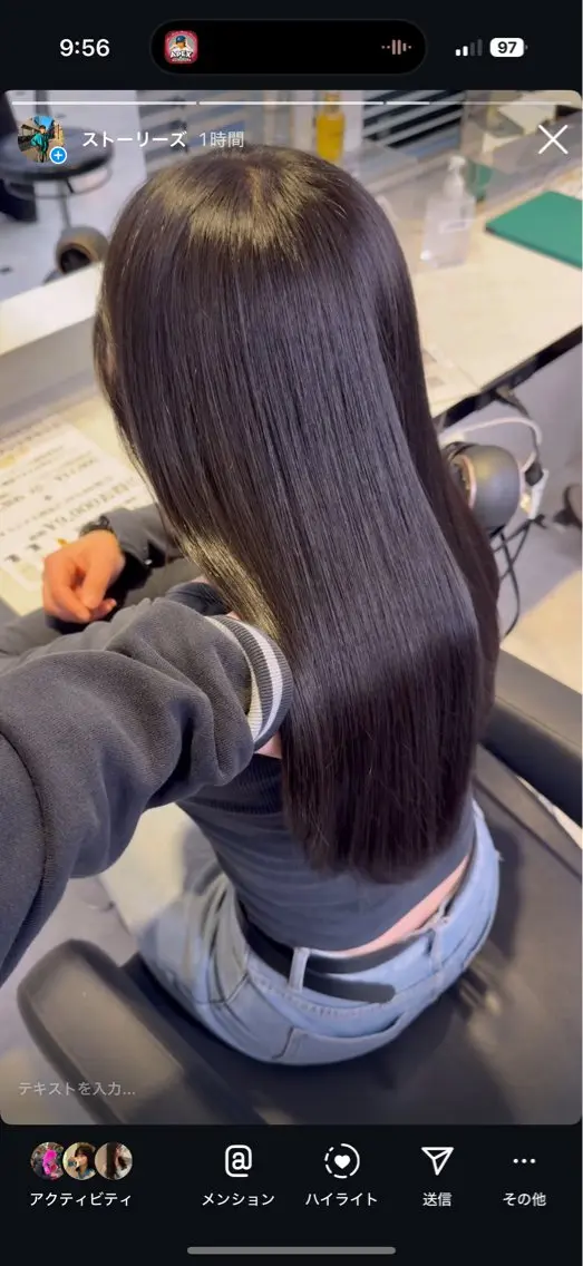 ロング カラー 透明感カラー グレージュ カット ヘアカラー 韓国風グレージュ 🤍たくみ🤍のヘアスタイル