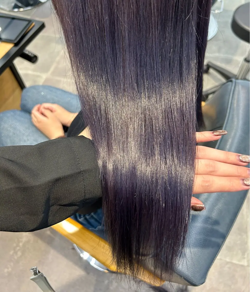 ロング カラー newi梅田🫧韓国 ヘア🫧sakiのヘアスタイル