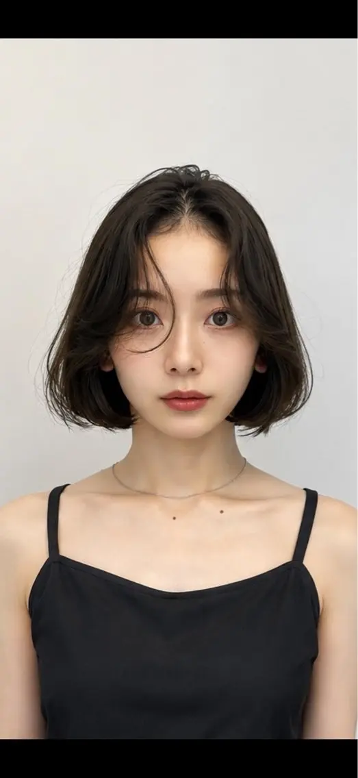 ショート 海野翔吾🇨🇳 ワンホンレイヤーのヘアスタイル