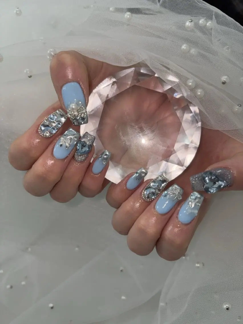 ネイル ハンドネイル Mermaid Nail♡Akariのネイルデザイン