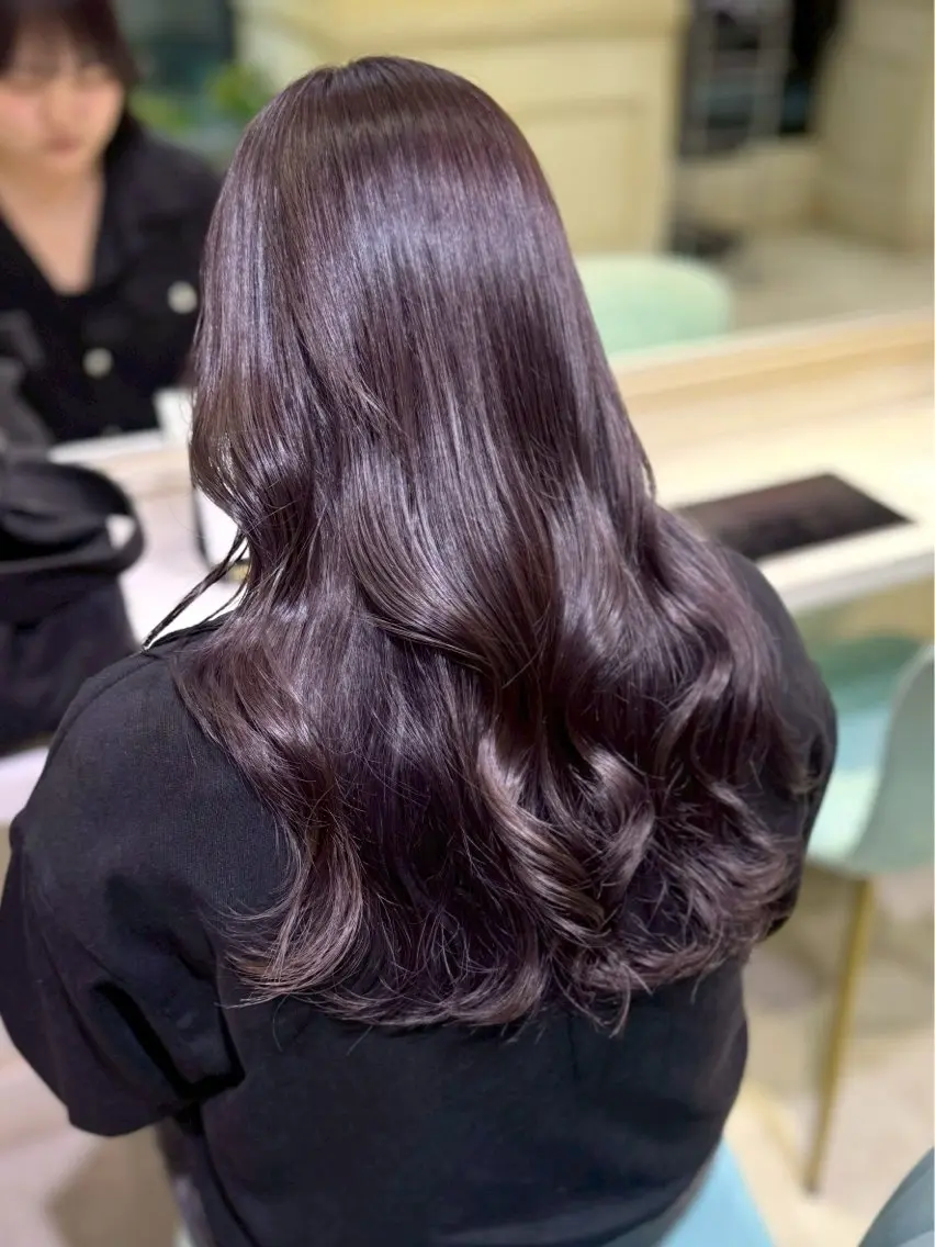 カラー ヘアカラー トリートメント 透明感ツヤカラー/ ゆうな💙のヘアスタイル