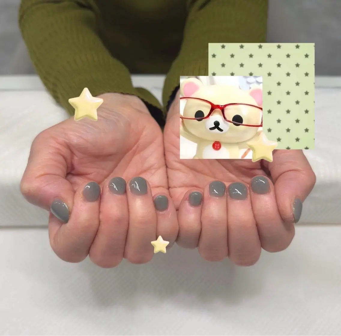 ネイル ハンドネイル 🎀RUI🎀ネイル 練習モデル⊹˚₊のネイルデザイン