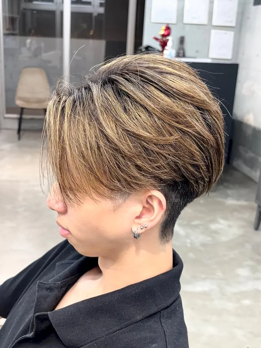 メンズ 黒田 琉偉のヘアスタイル