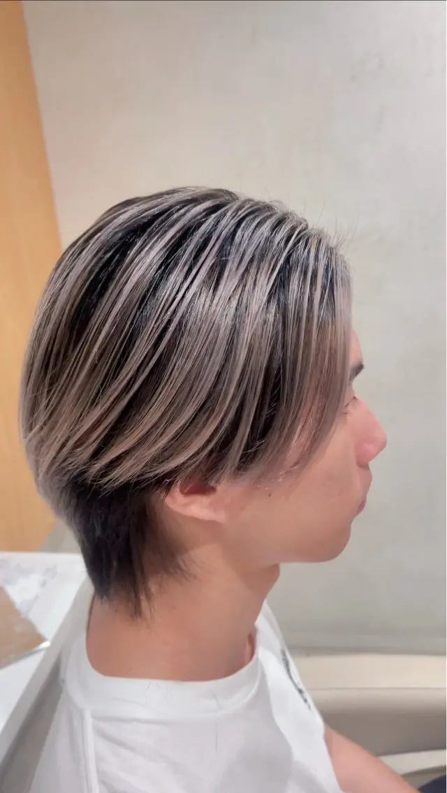 カラー メンズ カット ヘアカラー 天王寺阿倍野/メンズ /REIJI🌟のヘアスタイル