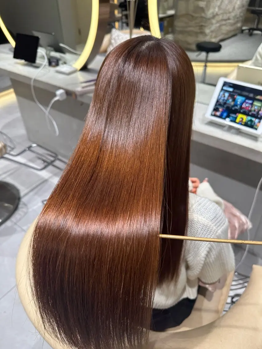 ロング ゆーだい🇰🇷韓国 🇰🇷×髪質改善のヘアスタイル