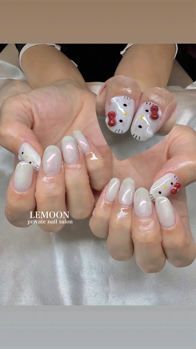 ネイル ハンドネイル nail salon LEMOONのネイルデザイン