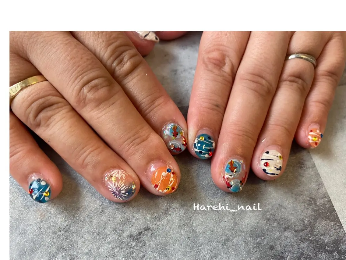 ネイル ハンドネイル Harehi_ nailのネイルデザイン