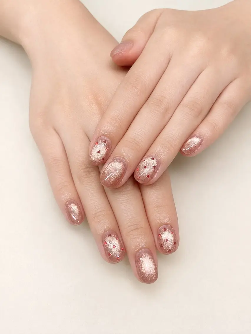 ネイル ハート nail salon marcheのネイルデザイン