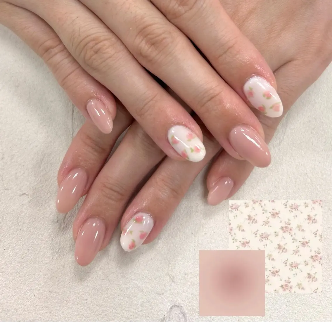 ネイル アートネイル ハンドネイル Bianca  🎀 Hayakawaのネイルデザイン