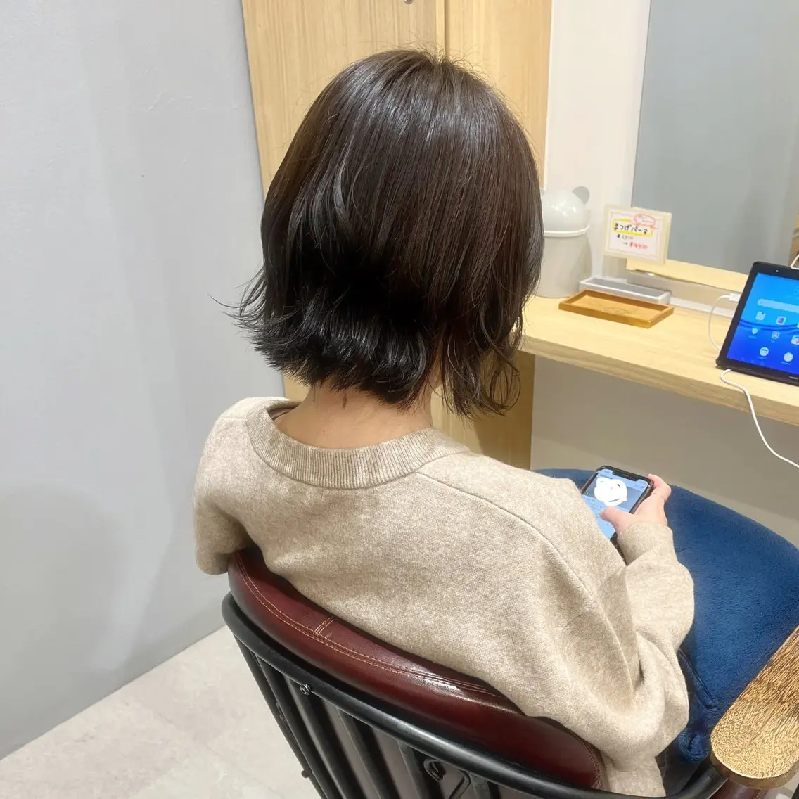 土日 小​〜​大学生限定 ボブスタイル カットモデル✂️の写真