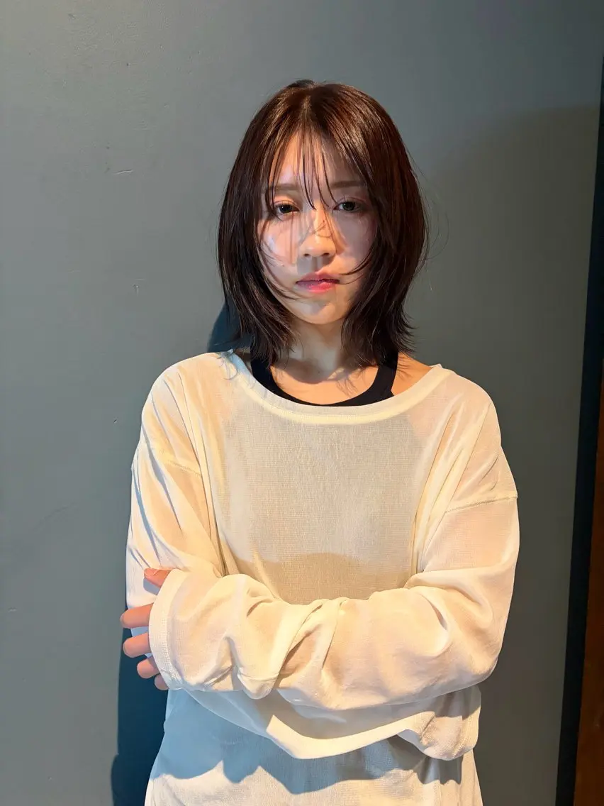 ミディアム カラー 川崎 虎次朗のヘアスタイル