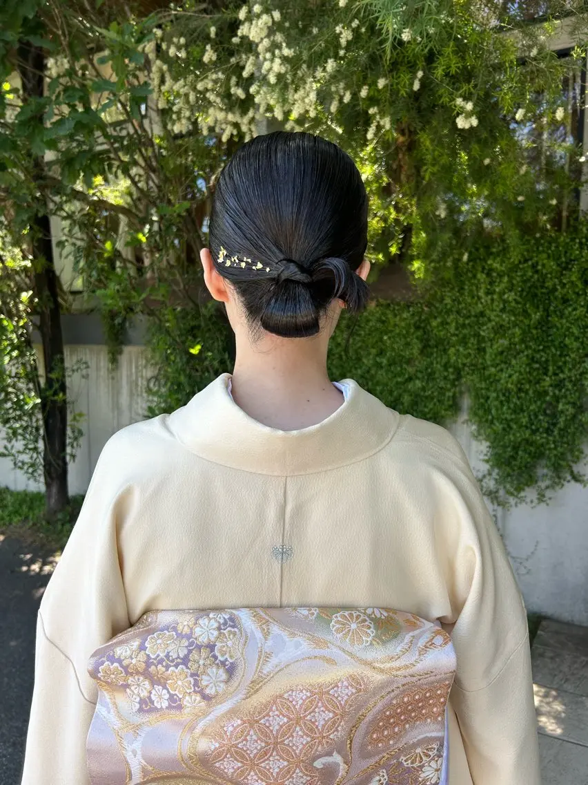 ミディアム ヘアアレンジ ヘアセット lapis / soraのヘアスタイル