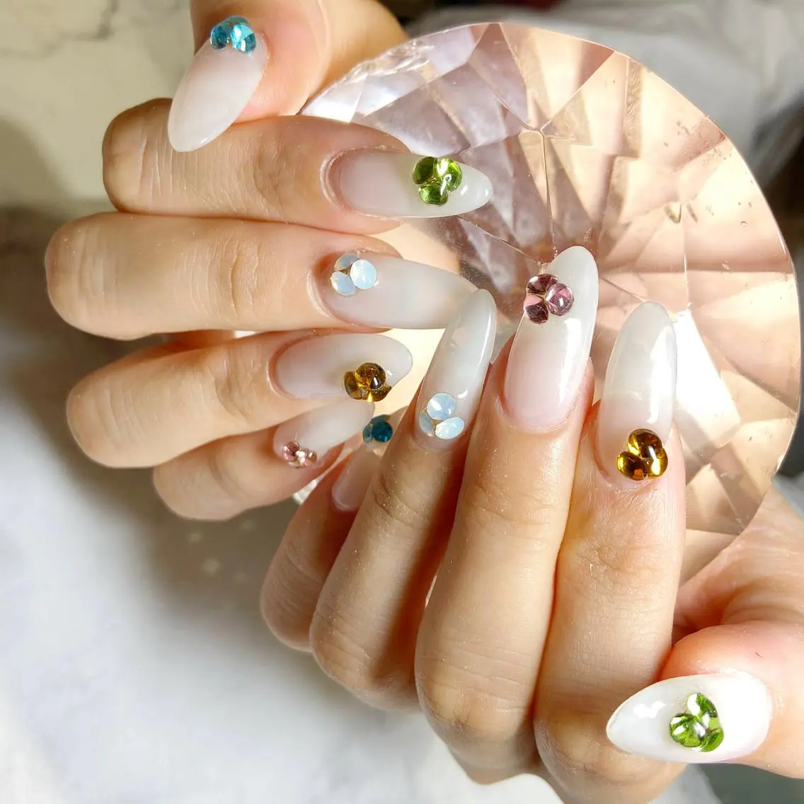 ネイル ハンドネイル あ きのネイルデザイン