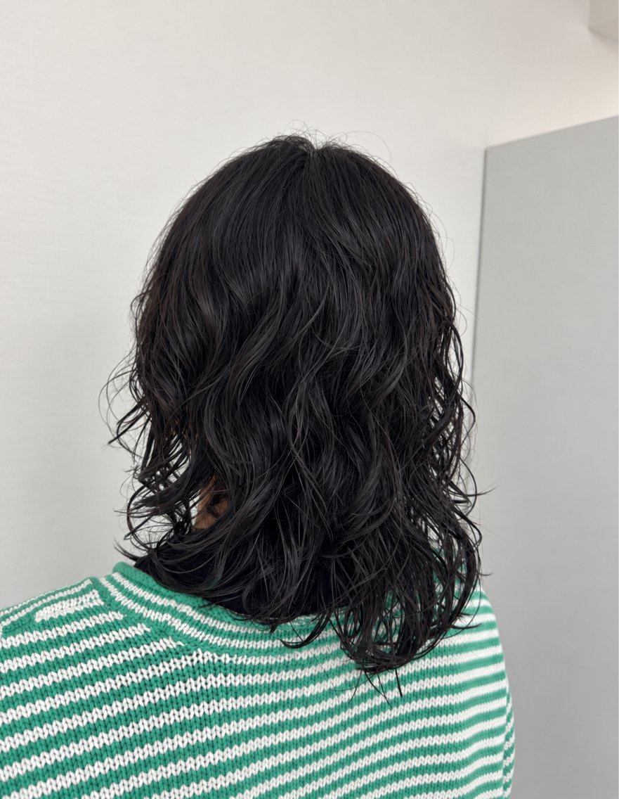 ミディアム so raのヘアスタイル