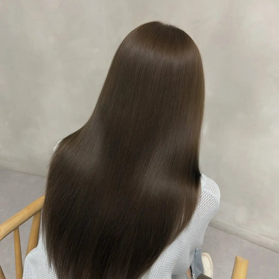 ロング ヘアカラー トリートメント omocha umiのヘアスタイル
