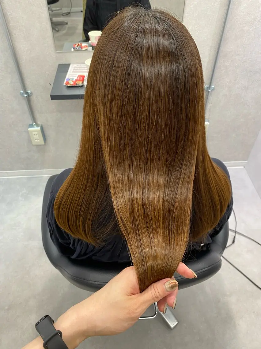 ロング 髪質改善 トリートメント 🌸Bob🌸 市井友佳子のヘアスタイル