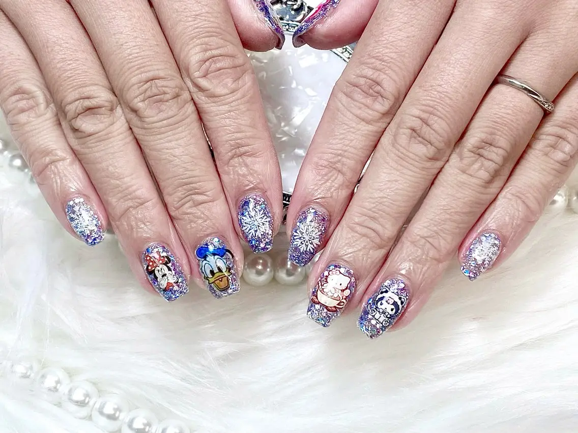 カラー ハンドネイル  Nail 秋(アキ)のネイルデザイン