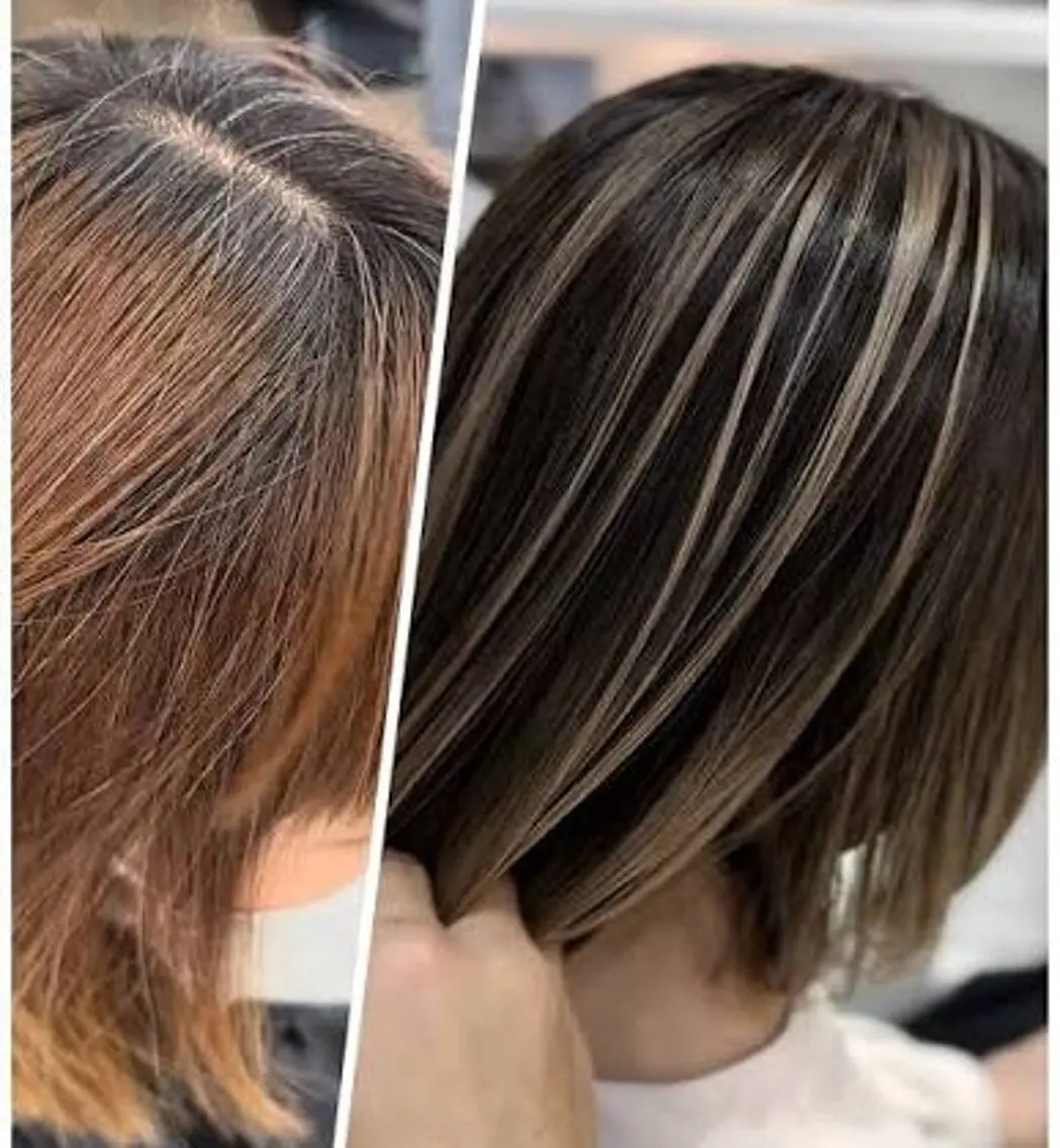 ショート カット ヘアカラー hair bonitaのヘアスタイル