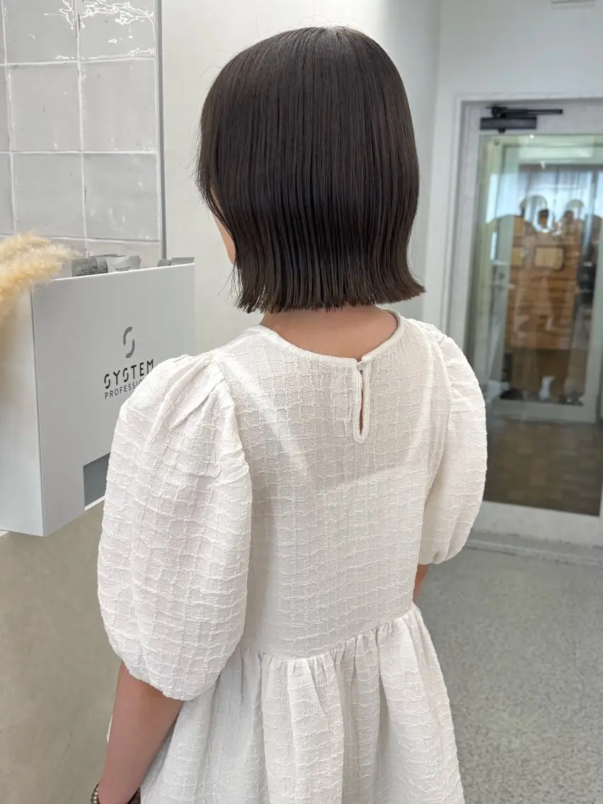 ショート トリートメント 韓国ヘア🤍 ayanaのヘアスタイル