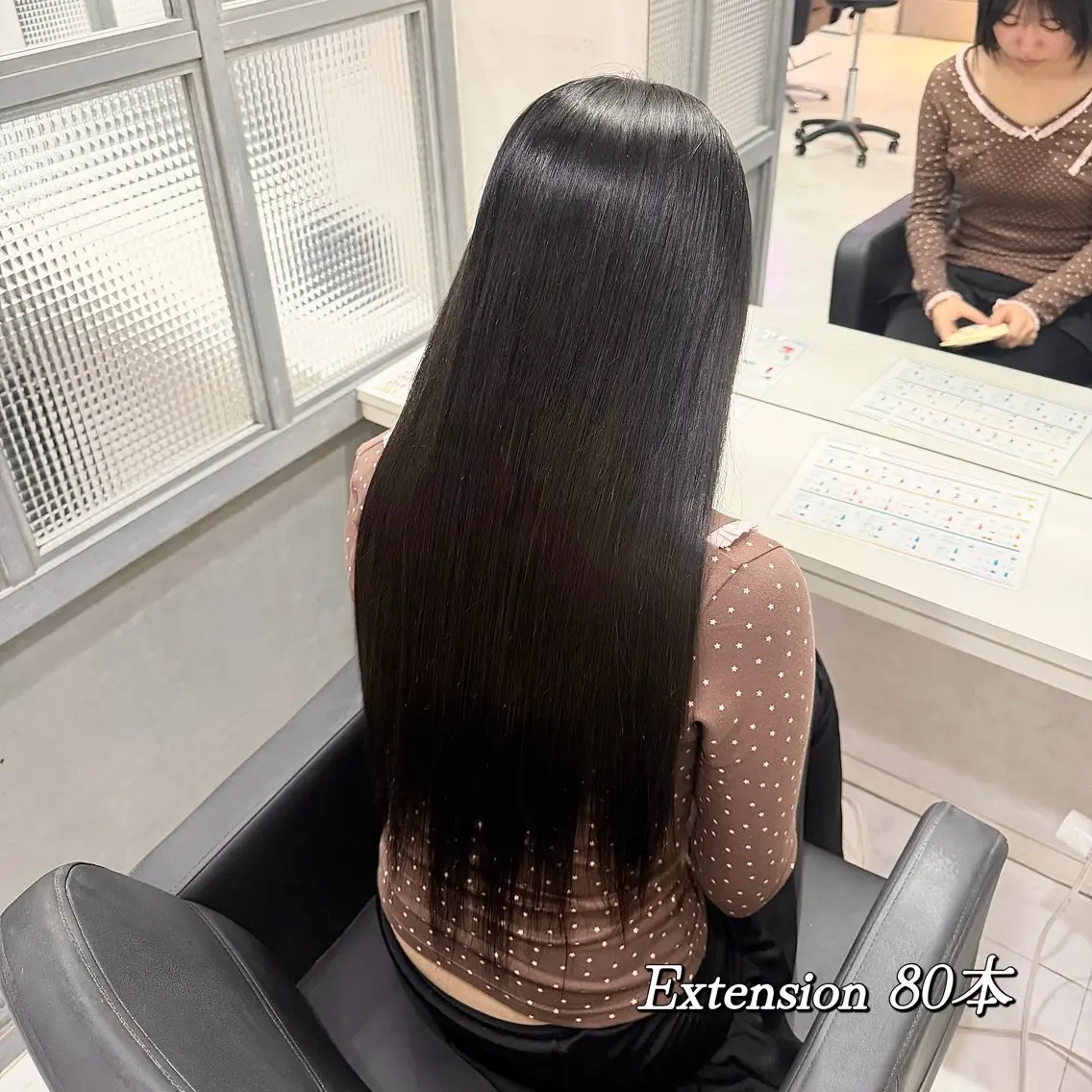 ロング エクステ 🦋REISA🦋 エクステ×ハイトーンのヘアスタイル
