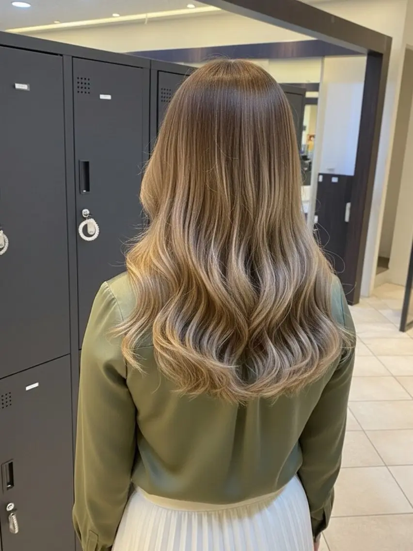 ロング カラー 🌟カラー特化🌟 大村 遥咲のヘアスタイル