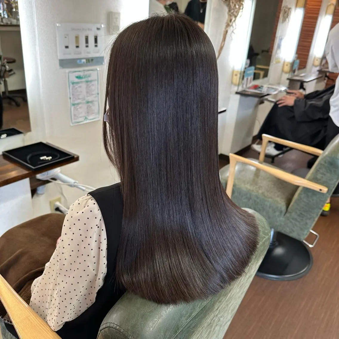 ロング カラー 💜推しインナー カラー/菊池柊真💜のヘアスタイル