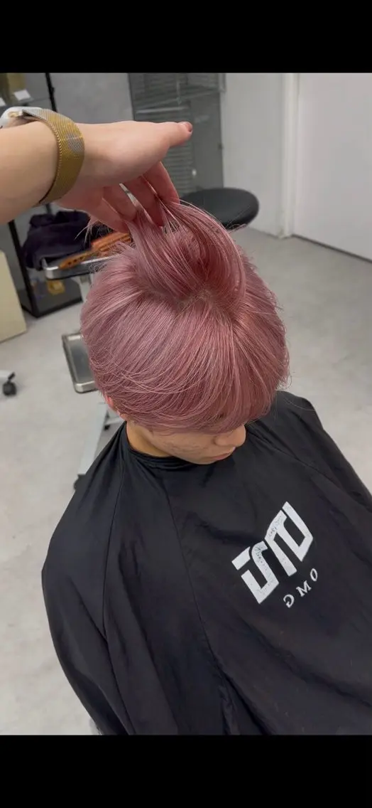 ショート カラー メンズ エンドカラー🔥/ ♰ハイトーンカラー♰のヘアスタイル