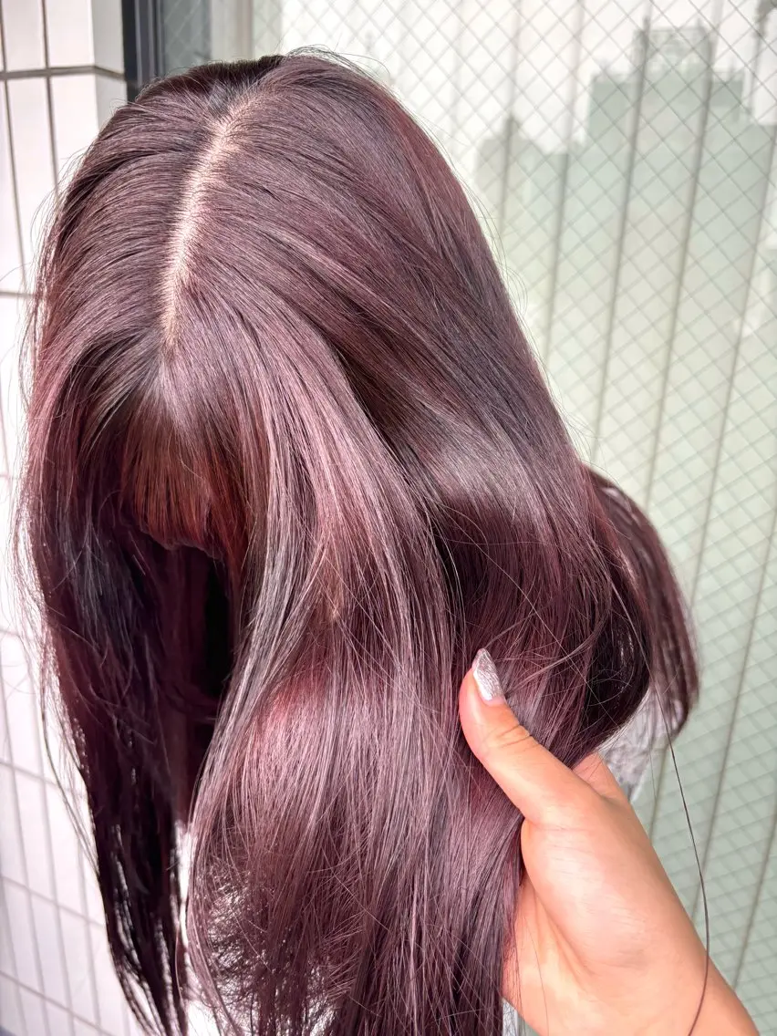 カラー 💫miyu💫デザ インカラー/アレンジのヘアスタイル