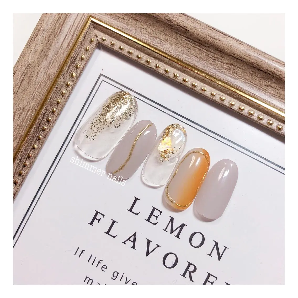 ネイル ミラーネイル shimmer nailsのネイルデザイン