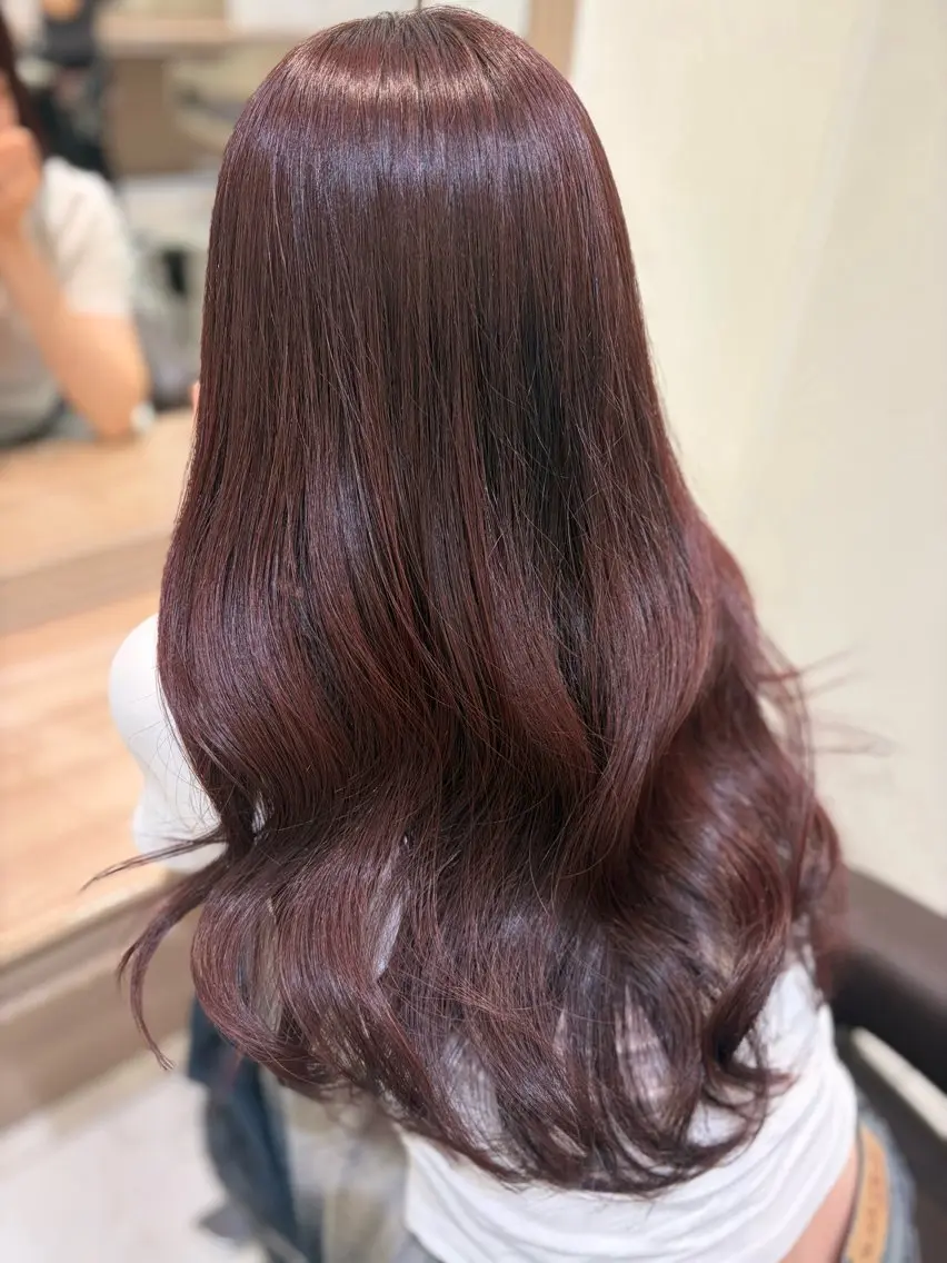 ロング カラー ヘアカラー ヘアセット 透明感カラー/巻き髪 🤍あすみ‎‎‎🤍のヘアスタイル