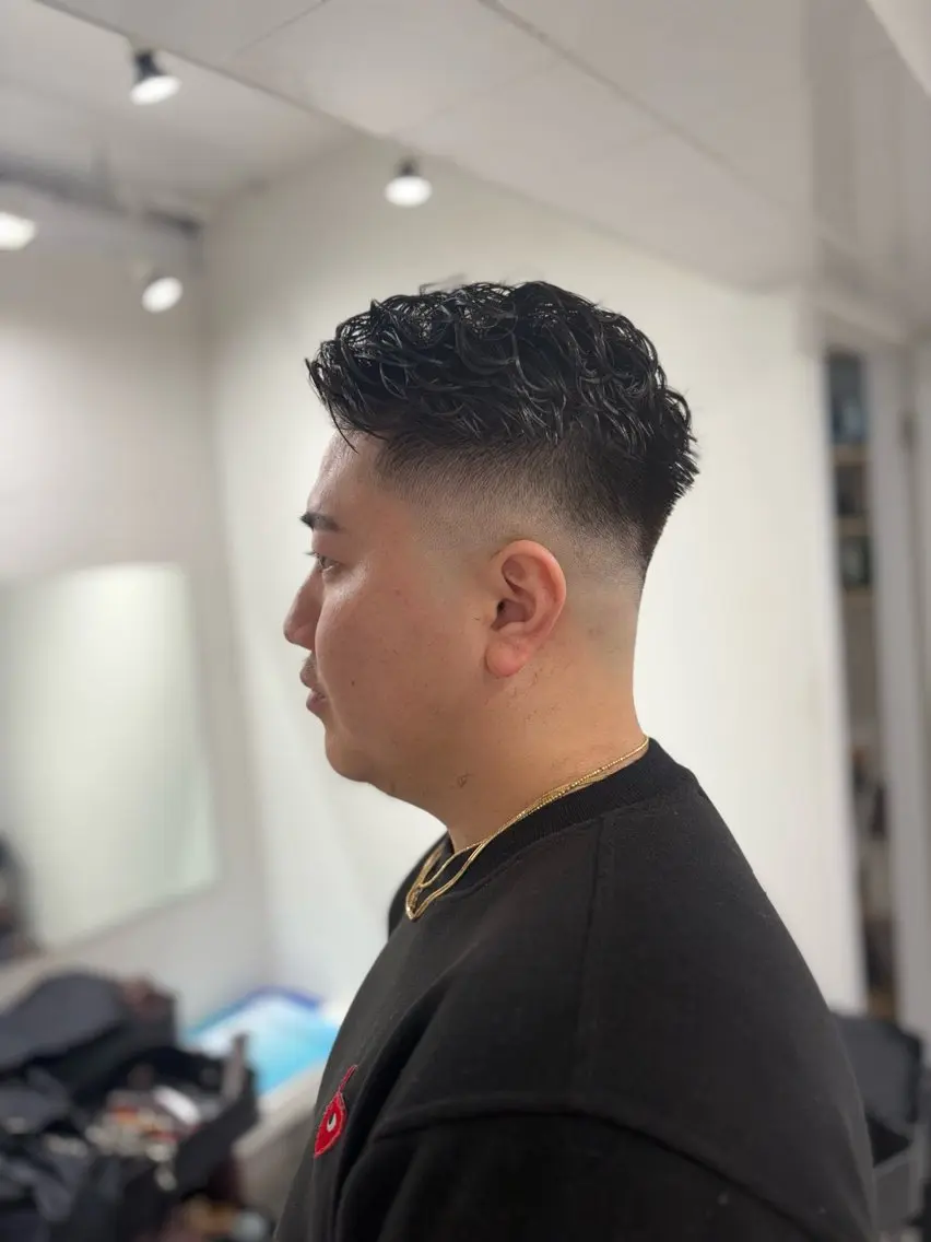 メンズ カット 社会人フェード特化 ／渋谷の雄大のヘアスタイル