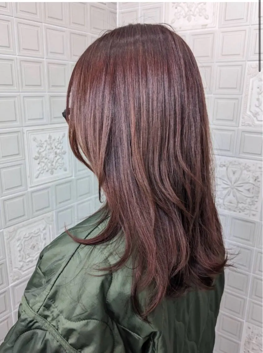 カラー 🖤🫧艶髪カラー 🫧🤍/鈴木 碧のヘアスタイル