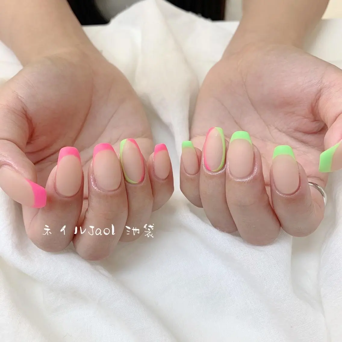 ミディアム ネイルJaol 池袋のネイルデザイン