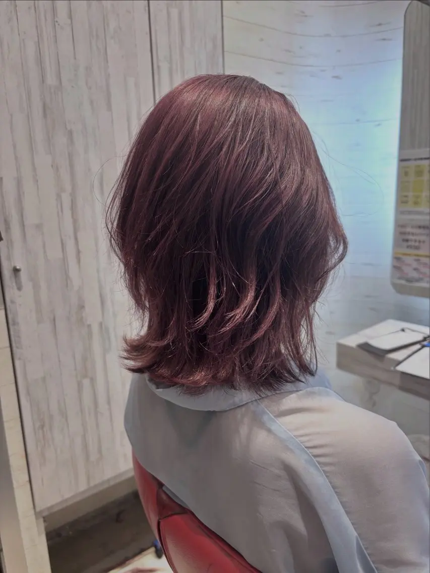 ミディアム EARTH 寺本尚生のヘアスタイル