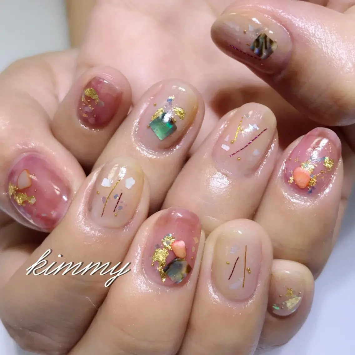 ネイル ハンドネイル kimmy nailsのネイルデザイン