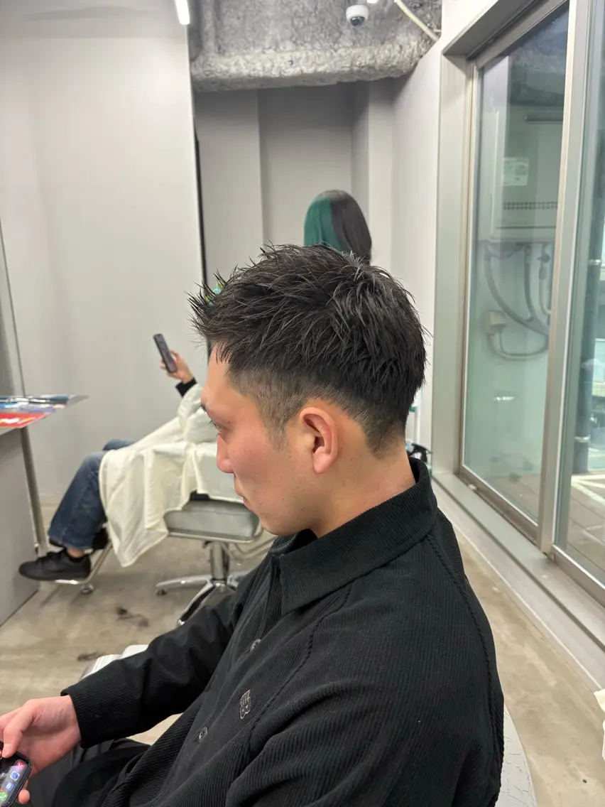 メンズ カット ヘアセット メンズカット めいのヘアスタイル