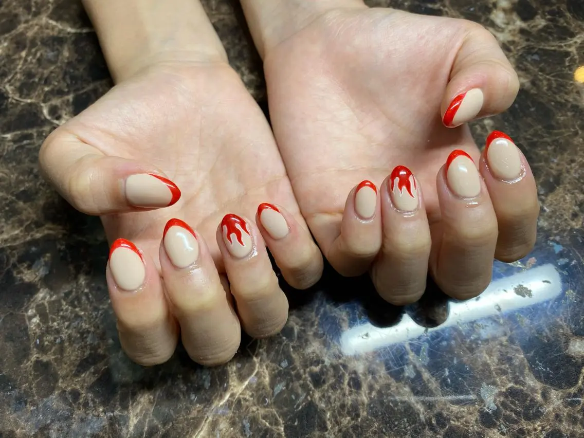 ネイル ハンドネイル IROHA Nail 矢掛萌子のネイルデザイン