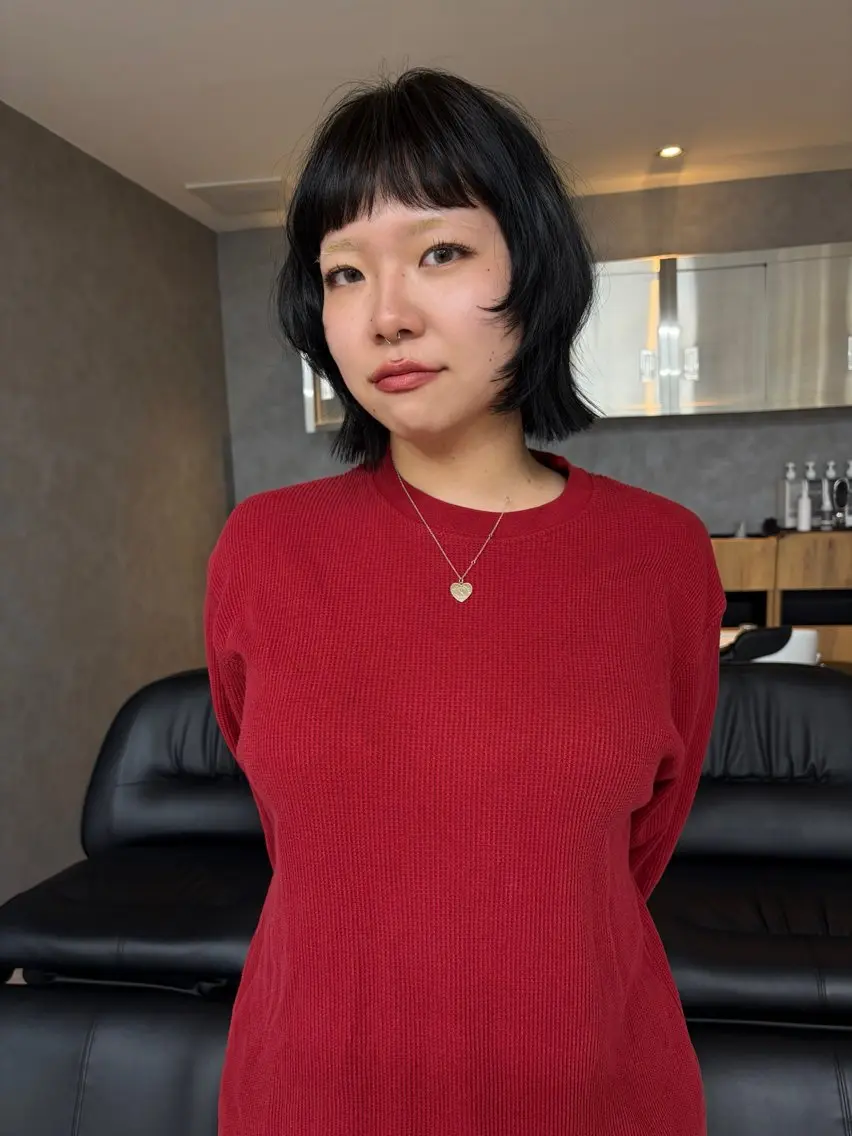 ミディアム ボブ JOULE'S natsukiのヘアスタイル