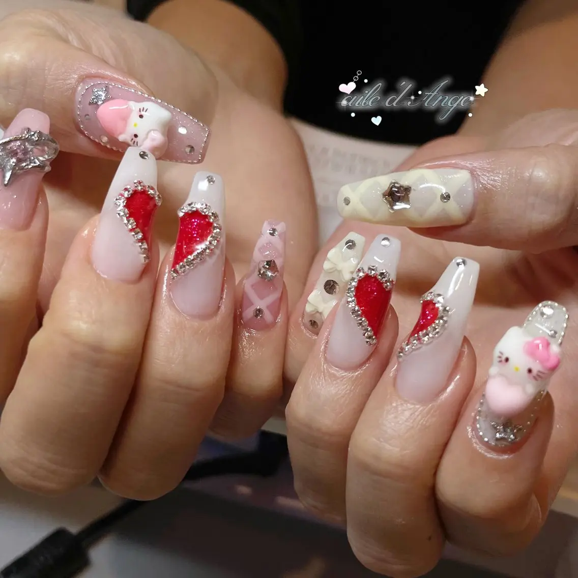 ネイル ハンドネイル ailed'Ange 🍒miuのネイルデザイン