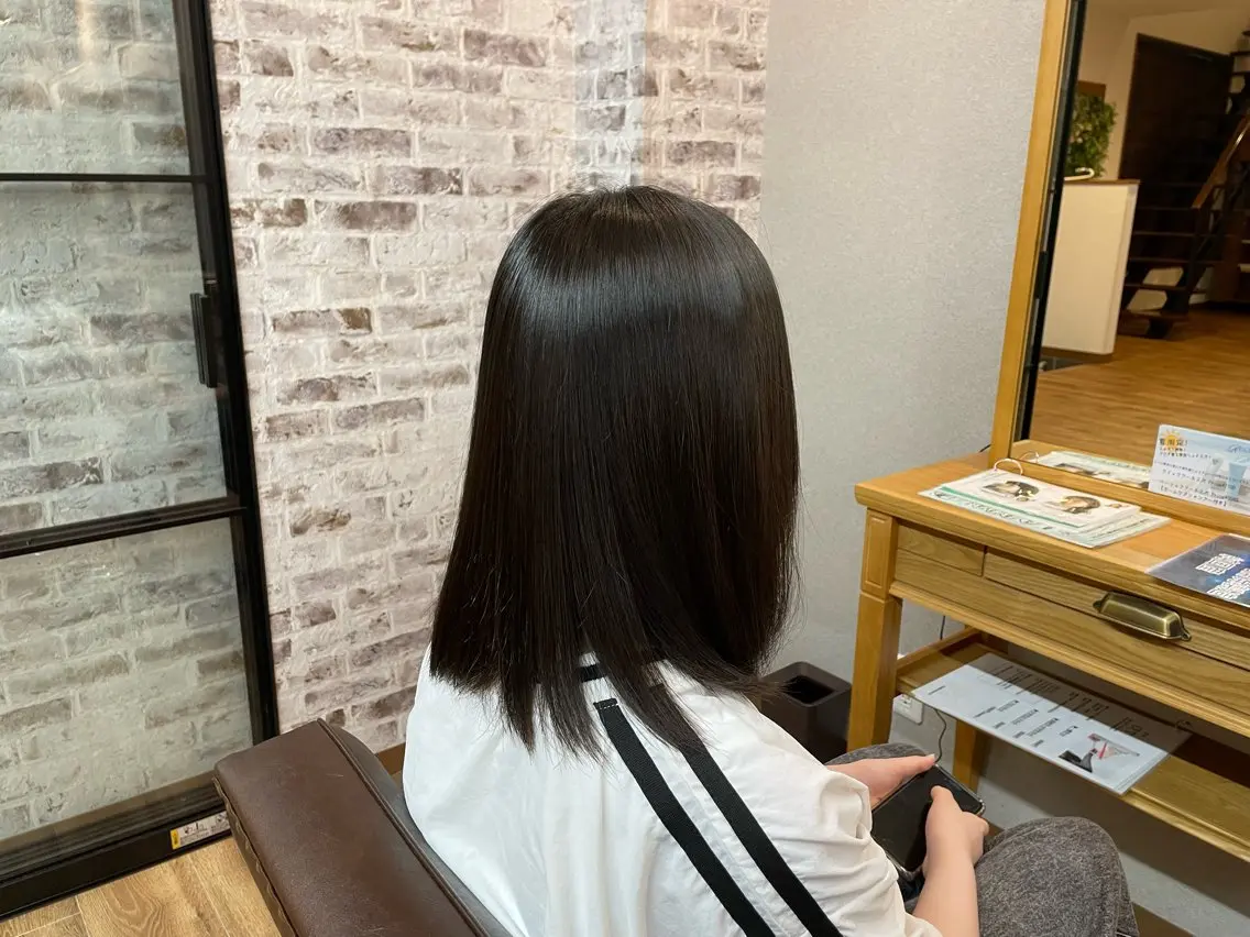 「ミニモ学割」🍀 【校則OK】学生レディースカット 🍀の写真