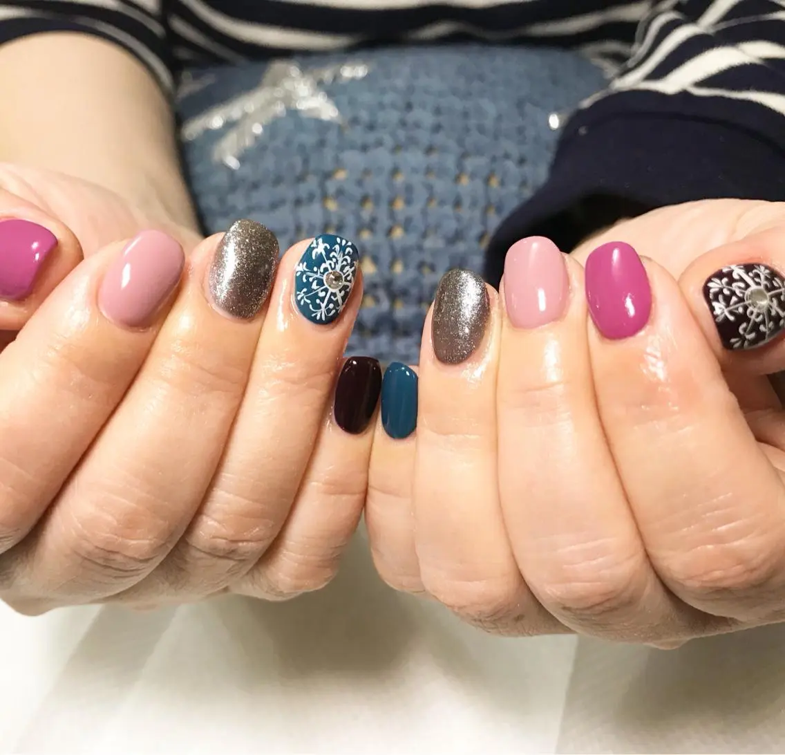 ネイル アートネイル フットネイル ワンカラーネイル シンプルネイル 春ネイル nail fufla ♡yamane♡のネイルデザイン