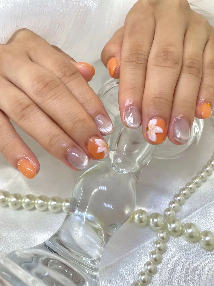 ネイル ハンドネイル Sii nail🎀 Moekaのネイルデザイン