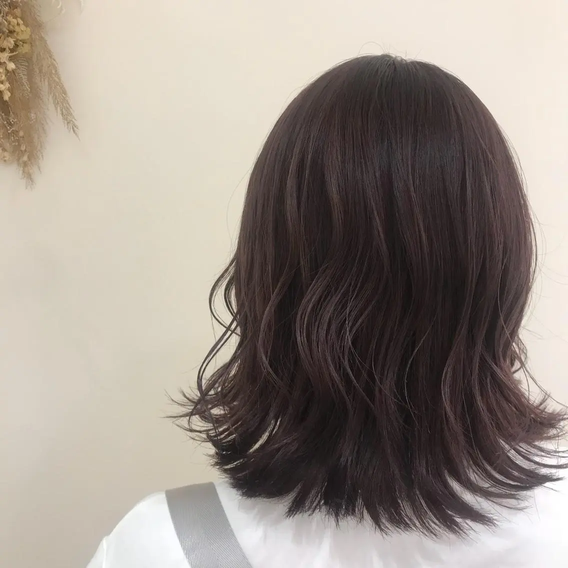 ミディアム カラー カシス 銀座メンズ専門🖤 叶奈々のヘアスタイル