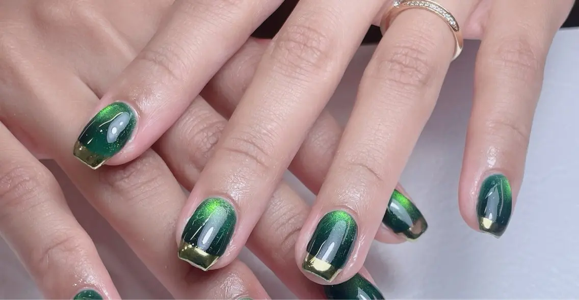 ネイル チークネイル 長さ出し フレンチネイル ジェルネイル 韓国ネイル 中野駅から2分 MEO NAILのネイルデザイン