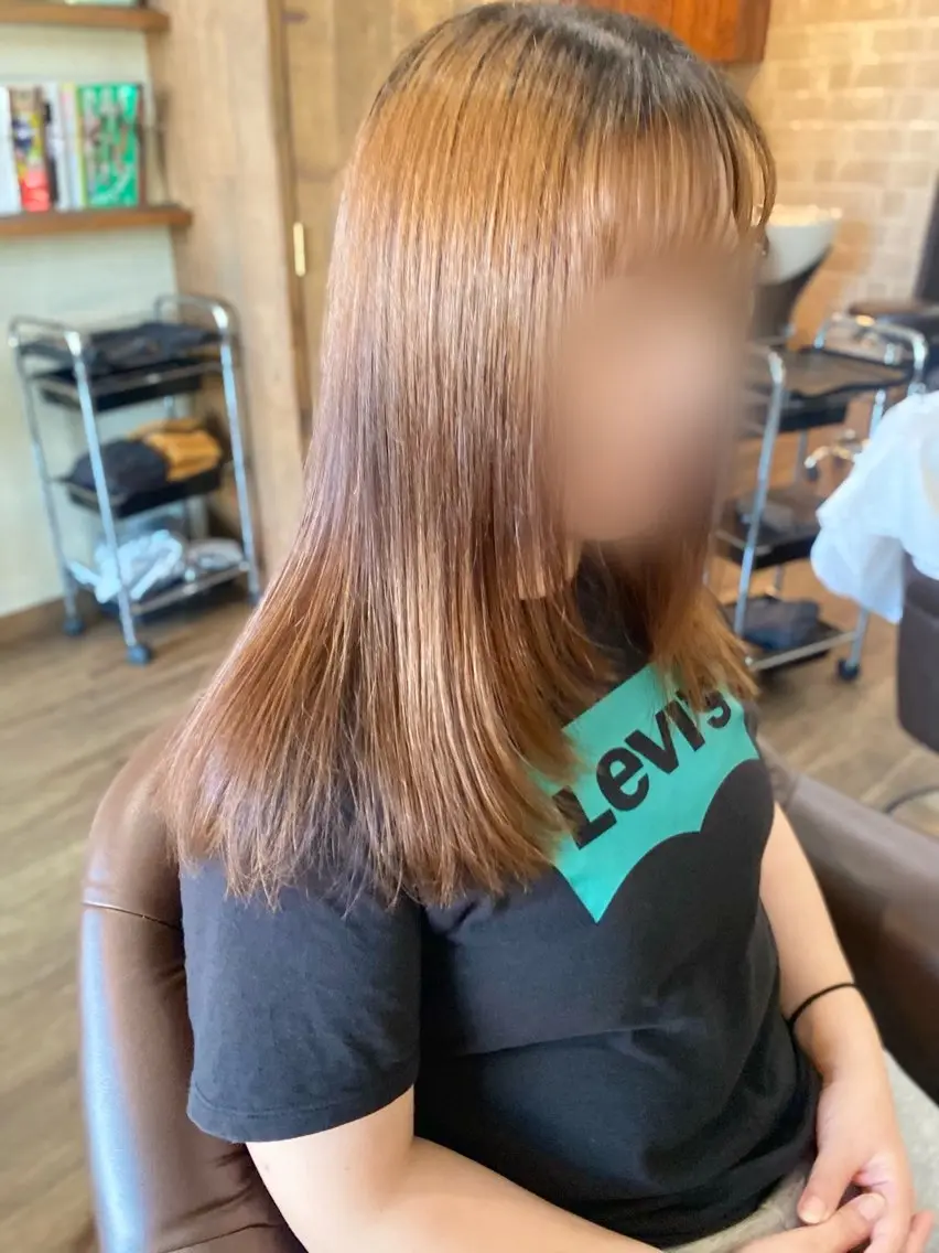 ロング 肥田 夕蘭のヘアスタイル