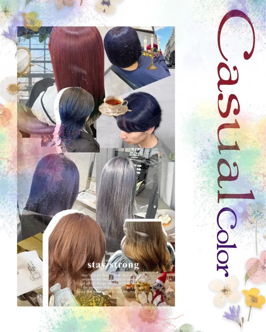 カラー 🪄くすみカラー❇️ 名塚比奈乃🪄のヘアスタイル