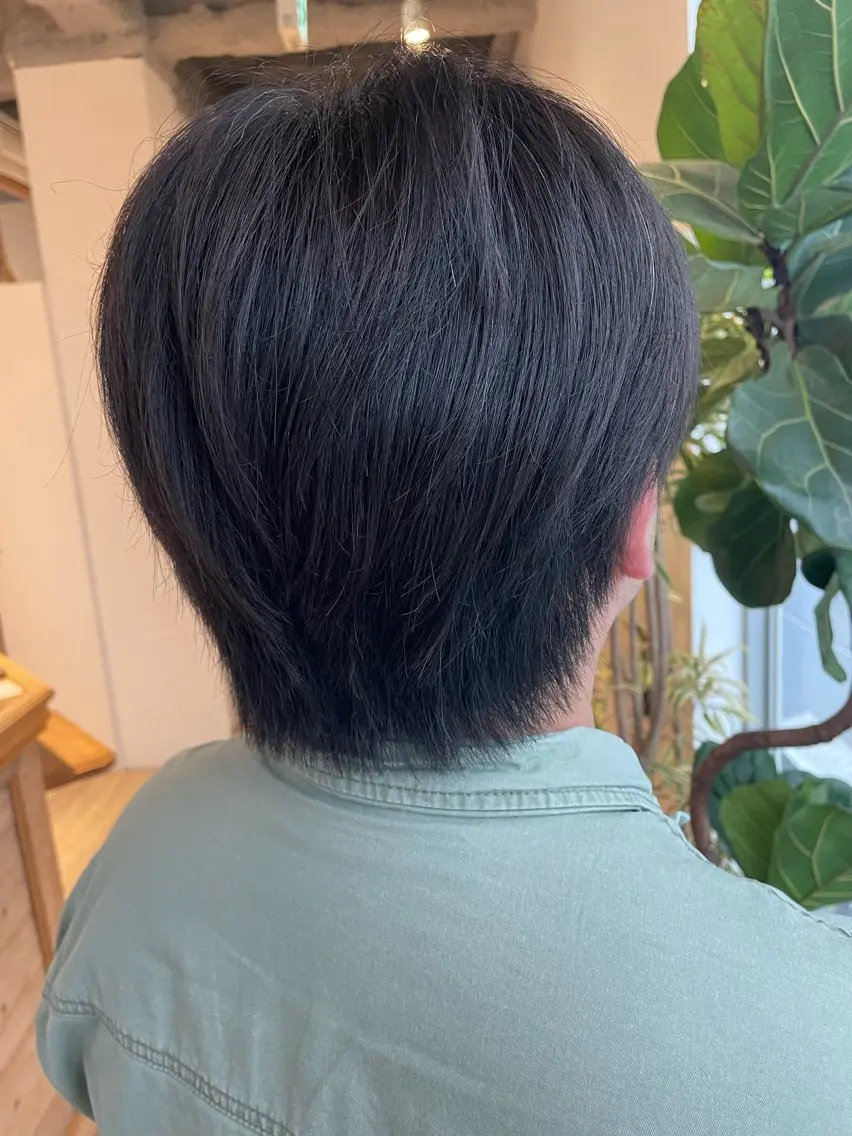 メンズ ふくだももこ🍑 髪質改善のヘアスタイル