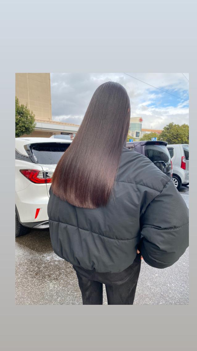 『ツヤ⭐️うるヘアーお手入れ簡単コース』の写真