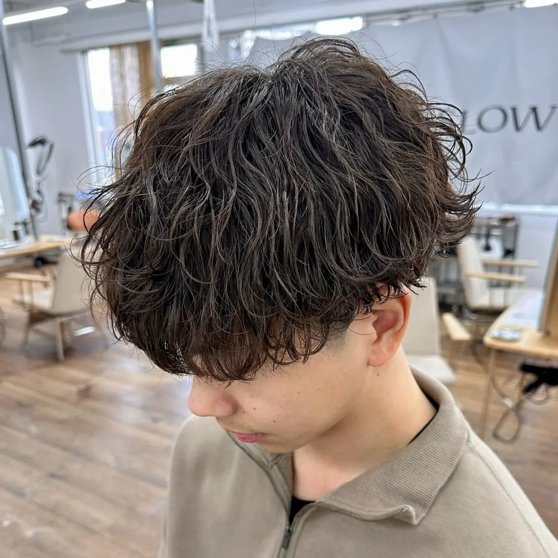 メンズカット + 波巻きパーマ💫【初回60%OFF】の写真